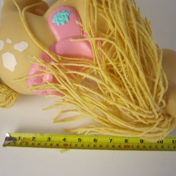 Cabbage Patch Vintage 1992 Kids Crimp And Curl Pony Horse -Plastic-12.5" Tall - Picture 8 of 11